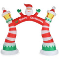 8.9 FT Santa Christmas Inflatable Archway
